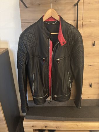 Philipp Plein Lederjacke XL