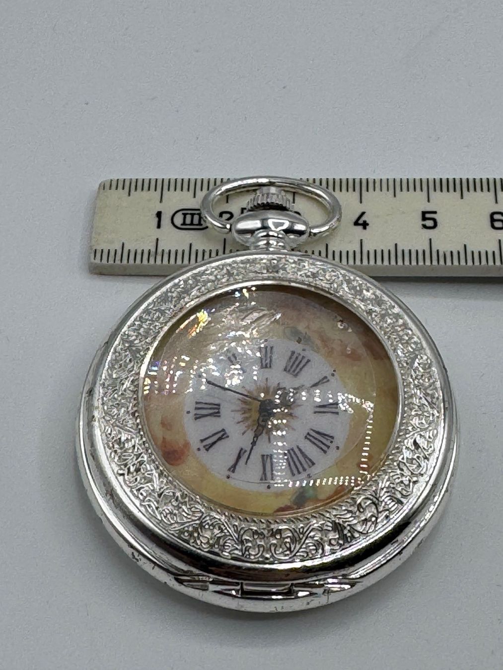 Uhren: Taschenuhr mit Engelmotiv – Gebraucht aus Sachseln von BONATI01 9