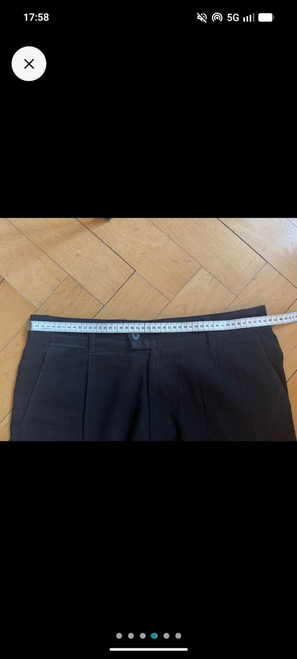 Pantaloni: Thinking Mu Straight Leg Pleated Black Pants – Usato da Muri b. Bern venduto da SauceBernoise 2