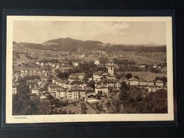 AK 1920 von Heiden mit Abstempelung von Heiden
