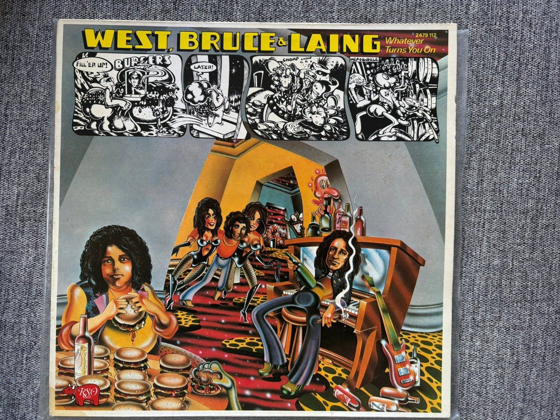 Dischi in vinile: West, Bruce & Laing - Whatever Turns You On - Fr - 1973 – Usato da Zofingen venduto da Bigron