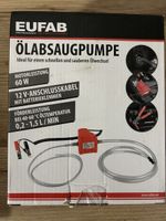 Eufab Ölabsaugpumpe 12V - Einfacher Ölwechsel für Auto!