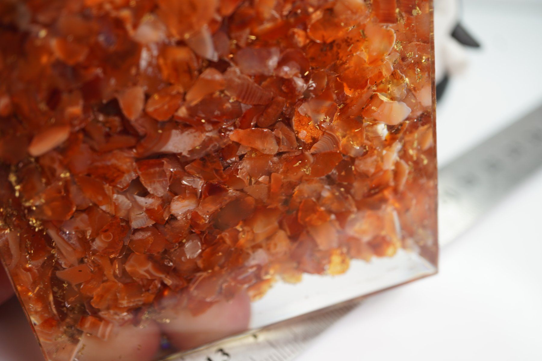 Mineralien & Heilsteine: Karneol     -Orgonit - Pyramide by TOPSTONE – Defekt aus Eschenbach SG von topstone 8