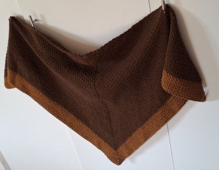 Outlander Schultertuch Claire, gehäkelt mit Yak/Merino   NEU