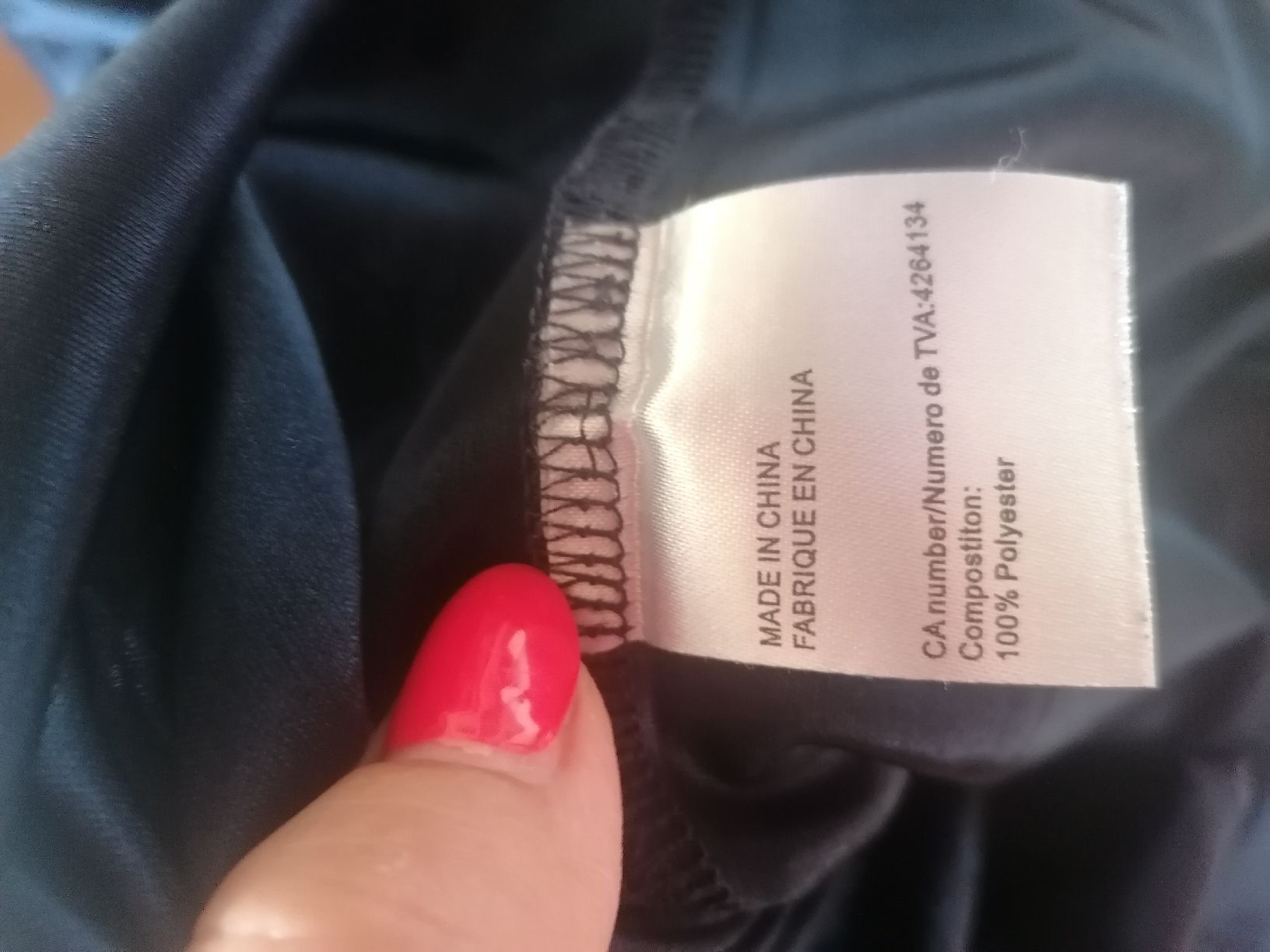 Vero Moda Camicette: **Elegante Spitzenbluse/shirt gr. M, dunkelblaue ** – Usato da Bedigliora venduto da Dolcezza0 5