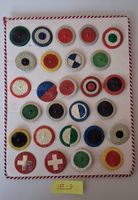 Schweizer Kokarden zu Tschako Ord. 1898 Set 6