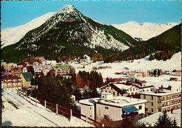 DAVOS Dorfteil mit Blick auf Seehorn