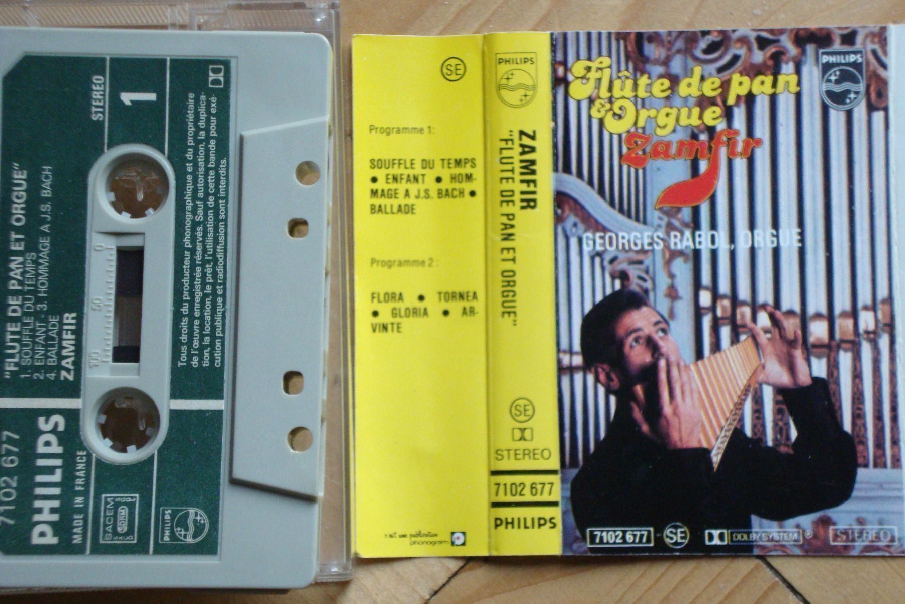 Cassettes audio: ZAMFIR - FLÛTE DE PAN & ORGEL – D'occasion à Bern par carola31