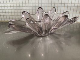 Murano, daum, Vannes, grosse Kristallglas Schale