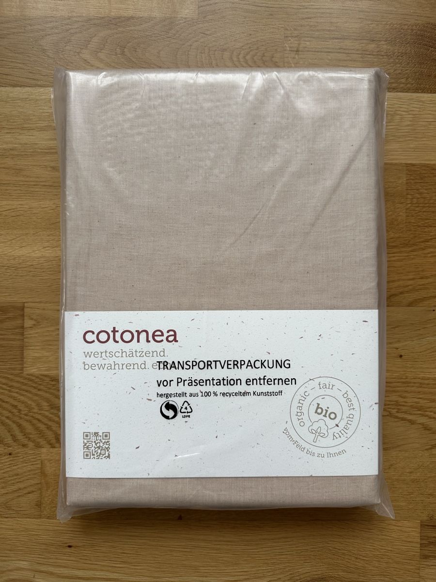 Biancheria da letto: Cotonea Bettwäsche Chambray 155x220 – Nuovo e nell'imballaggio originale da Bern venduto da Runnit