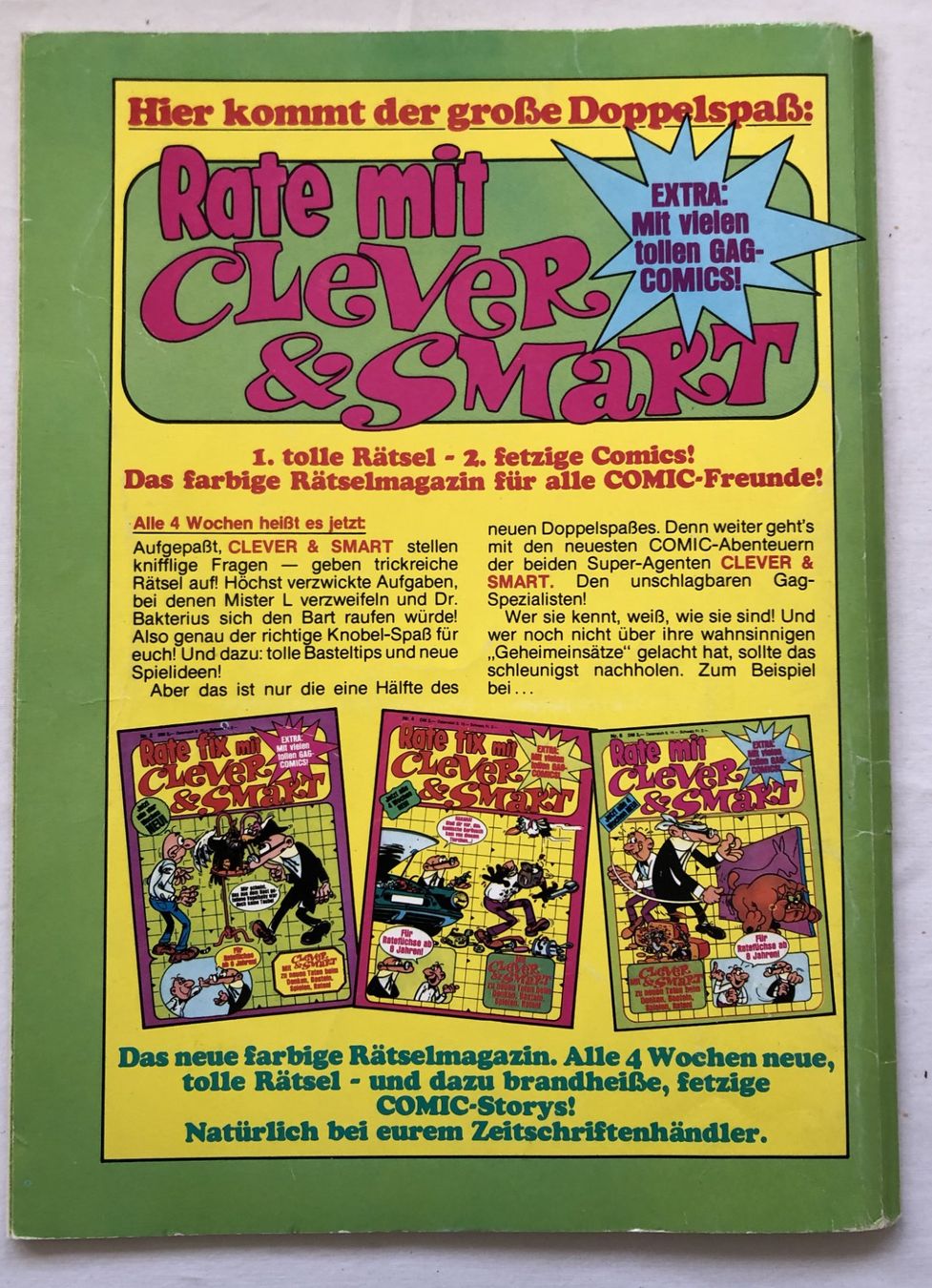 Comics: CLEVER & SMART - Nr.19 - 2.Auflage – Gebraucht aus Schaffhausen von durruti 4
