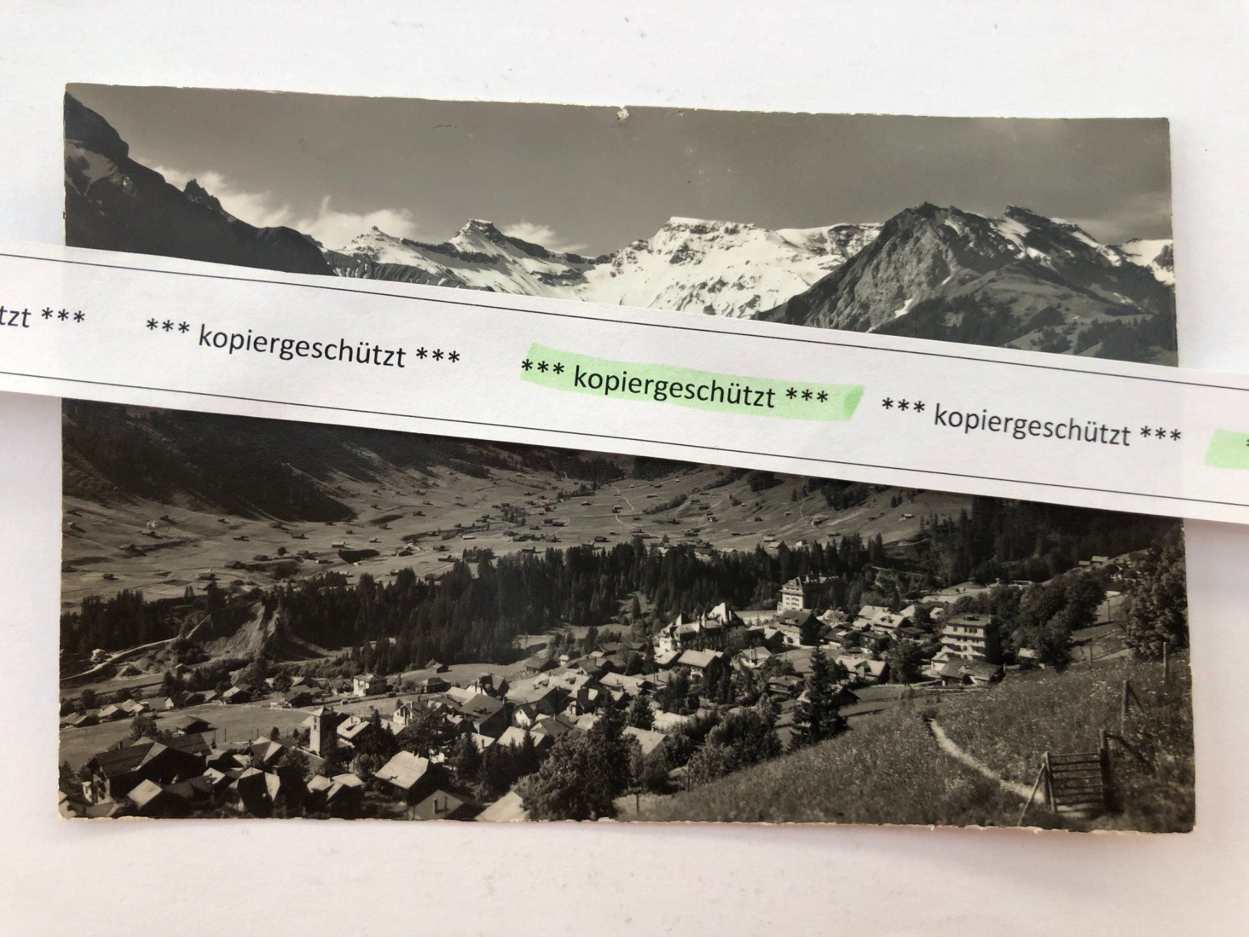 Cartoline postali: Adelboden mit Gebirge, retour alt AK – Nuovo (secondo la descrizione) da Hefenhofen venduto da Bierinder