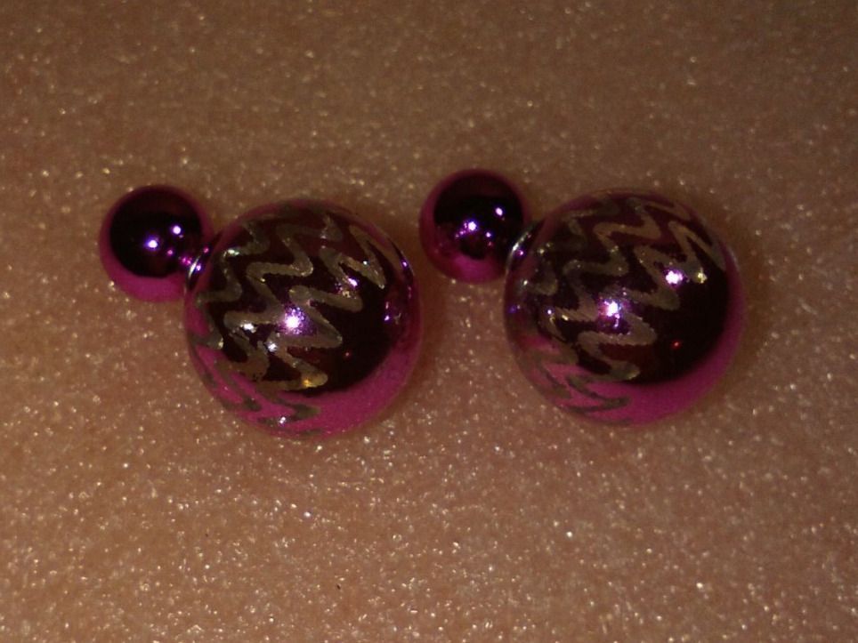 Orecchini pendenti & Orecchini a lobo: ohrringe modeschmuck rund form,,lela farbe – Nuovo (secondo la descrizione) da Basel venduto da bijoutrie_4 2