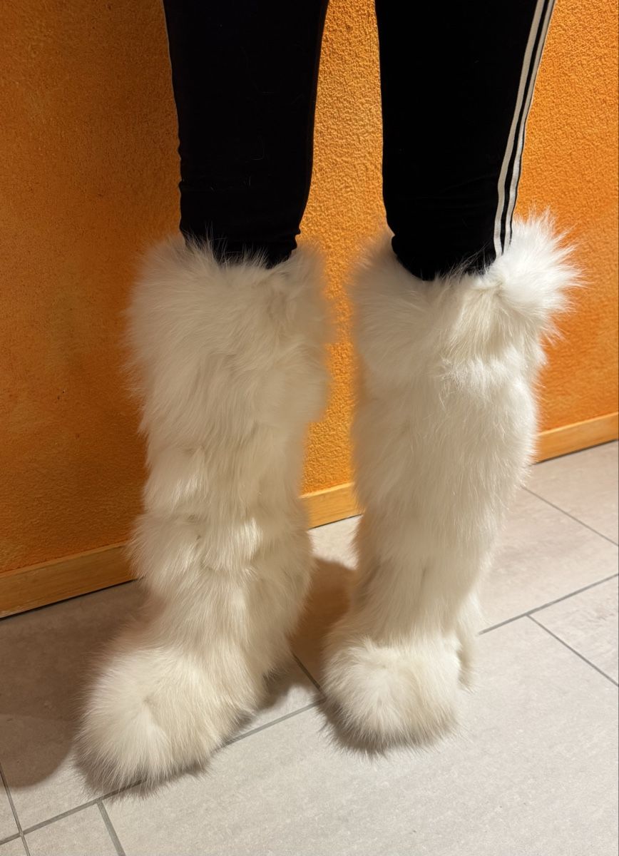 Scarpe da donna: Fellstiefel Diavolezza, weiss, Grösse 40 – Usato da Gockhausen venduto da Ornellaia67 1