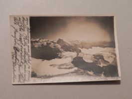 Echtphoto Karte Titlis Obwalden Uri 1921