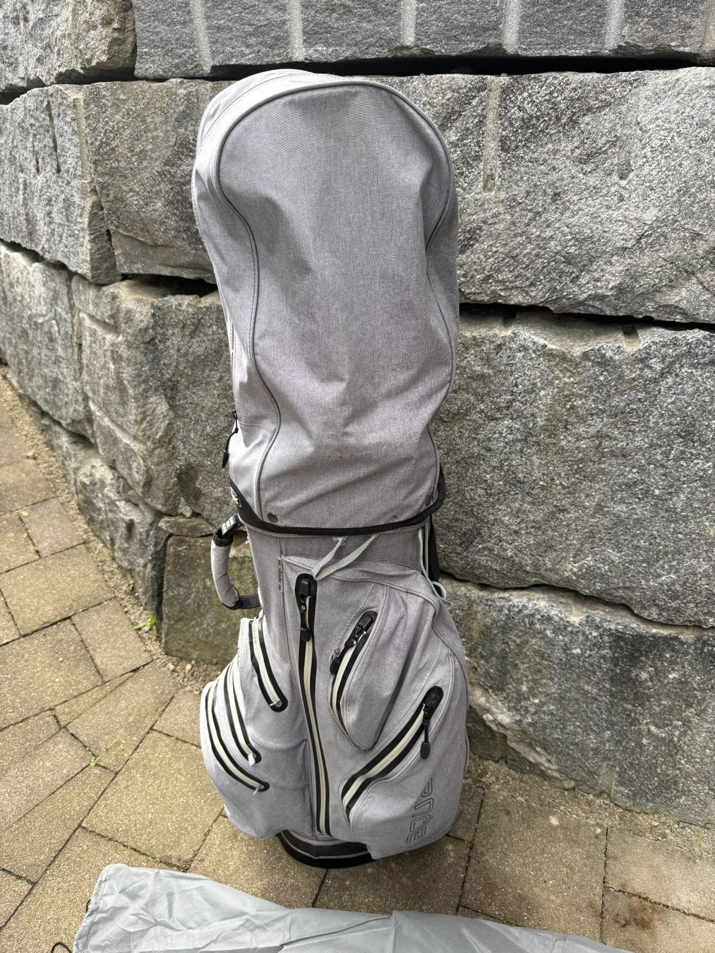 Borse: Original Big Max, Cart Golf Bag, Grau – Usato da Unterengstringen venduto da Tnovus 3