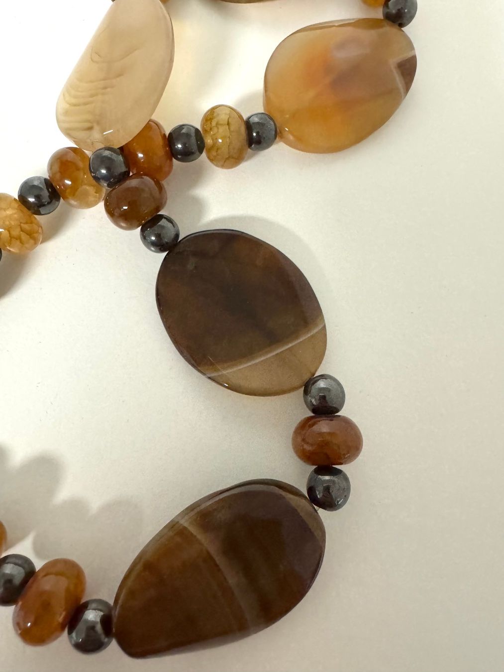 Catenine: Halskette Achat/ Hämatit – Nuovo (secondo la descrizione) da Biberist venduto da tl-schmuck 1