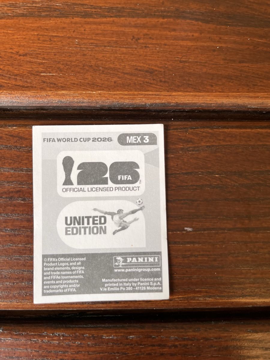 Panini Sammelbilder & Trading cards: Panini FIFA 2026 Johan Vasquez MEX 3 Sticker – Neu (gemäss Beschreibung) aus Urdorf von Tmata 1