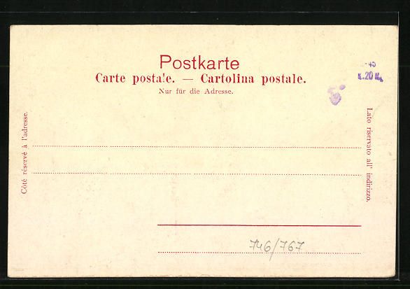 Cartes postales: AK Lugano, Via Nassa – D'occasion à Berlin par bartko-reher 1
