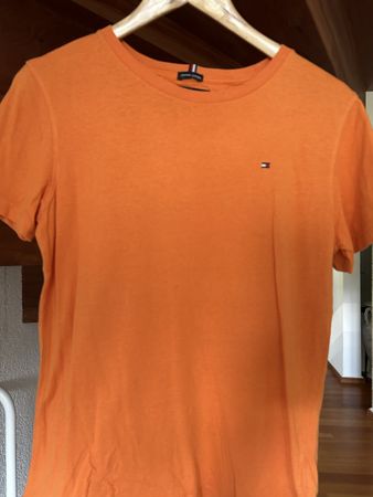 Tommy Hilfiger T-Shirt, Orange, Grösse S Top!