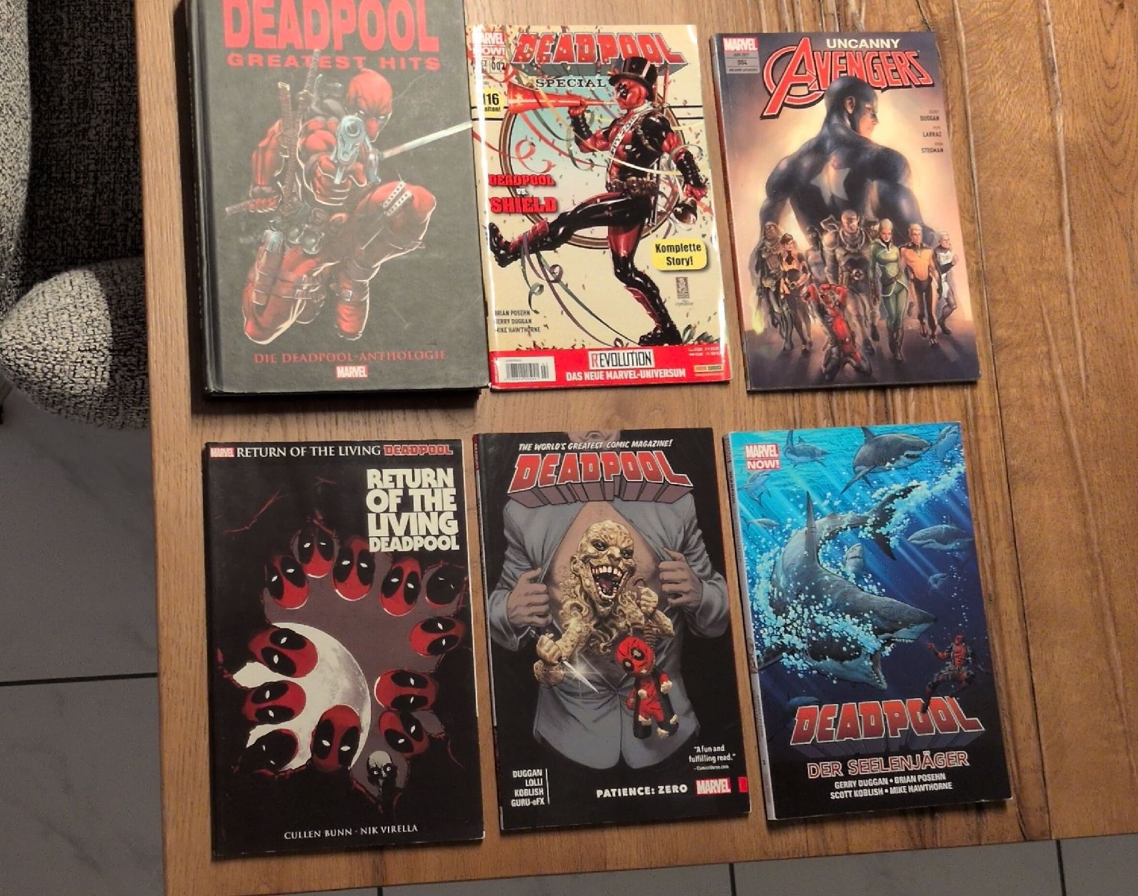 Comics: 6 Deadpool & Avengers Marvel Comics gelesen – Gebraucht aus Buochs von 94b_5vbt 1