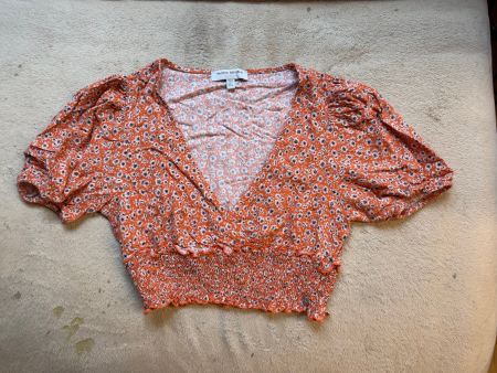 Top Gr.S von Pull&Bear mit Blumen