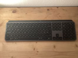 Tastatur Logitech MX Keys kabellos CH-Layout schwarz