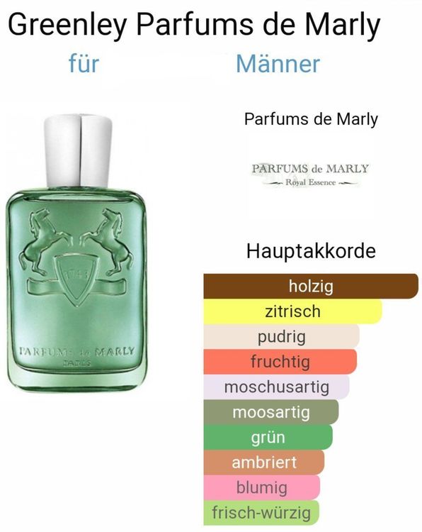 Parfums de Marly Greenley Muster Probe Eau de Parfum 1,5ml Kaufen auf Ricardo