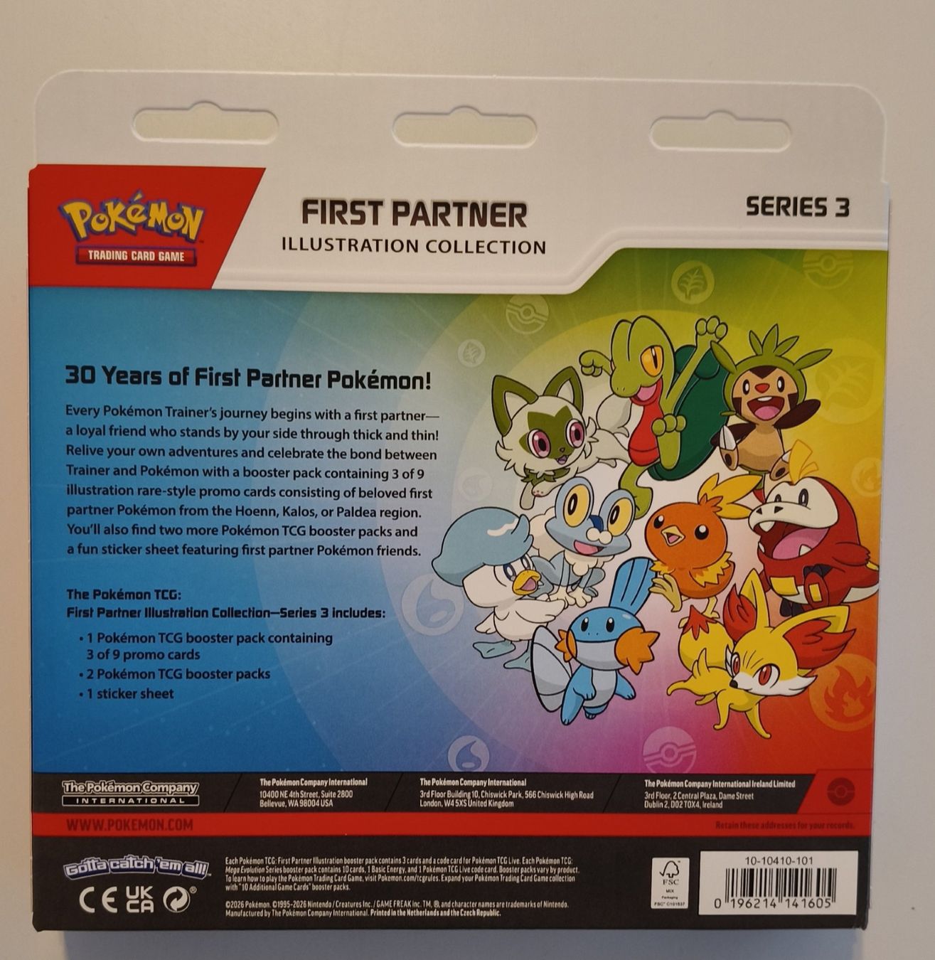 Pokémon Cartes à collectionner: Pokémon First Partner Illustration Collection Series 3 - EN – Neuf avec emballage d'origine à Gossau SG par Bummelz 1