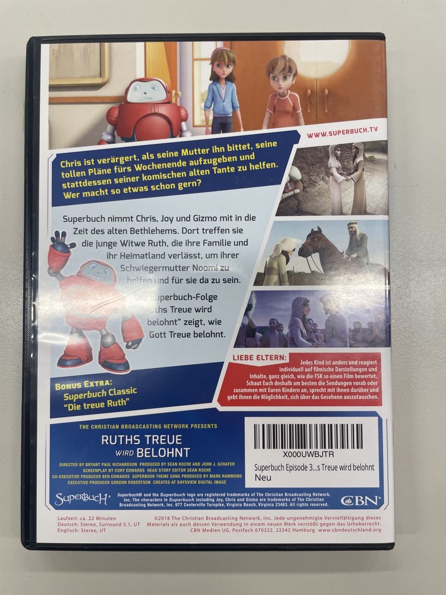 Tutti i DVDs: DVD Superbuch Ruths Treue wird belohnt – Usato da Therwil venduto da rubininio 1