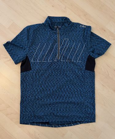 CMP Velotrikot Herren – Grösse 50/L– blau meliert