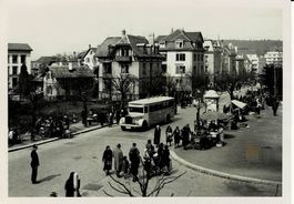 ZÜRICH mit Postauto ca 1940! ZH