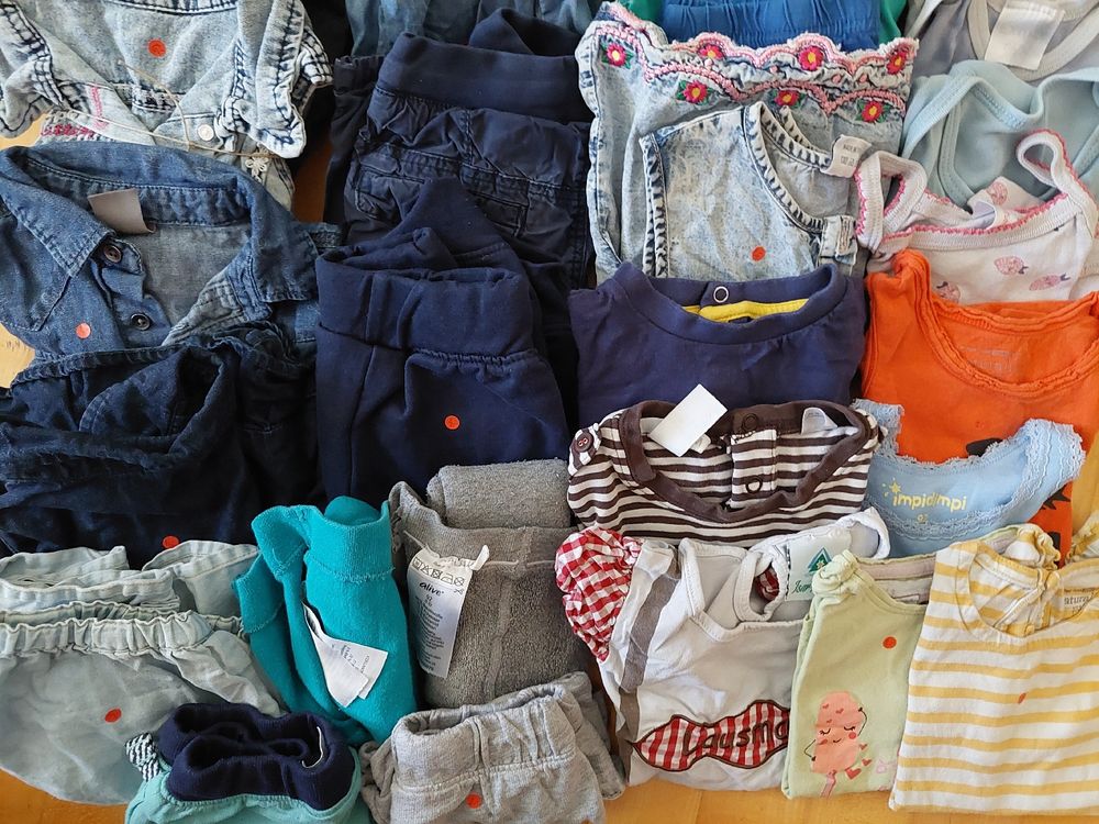 Ensembles coordonnés: Kleiderset 86/92 (34-teilig) – D'occasion à Stadel par lanuj 2