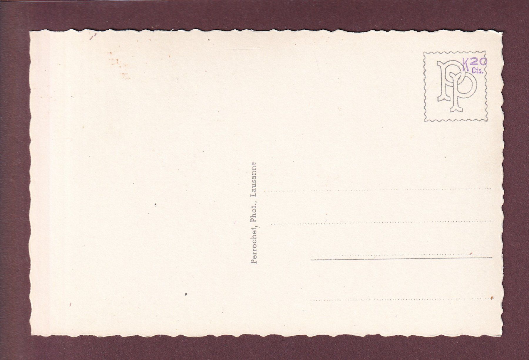 Cartoline postali: LE LOCLE - Hôtel de Ville – Usato da Pully venduto da nicecards 1