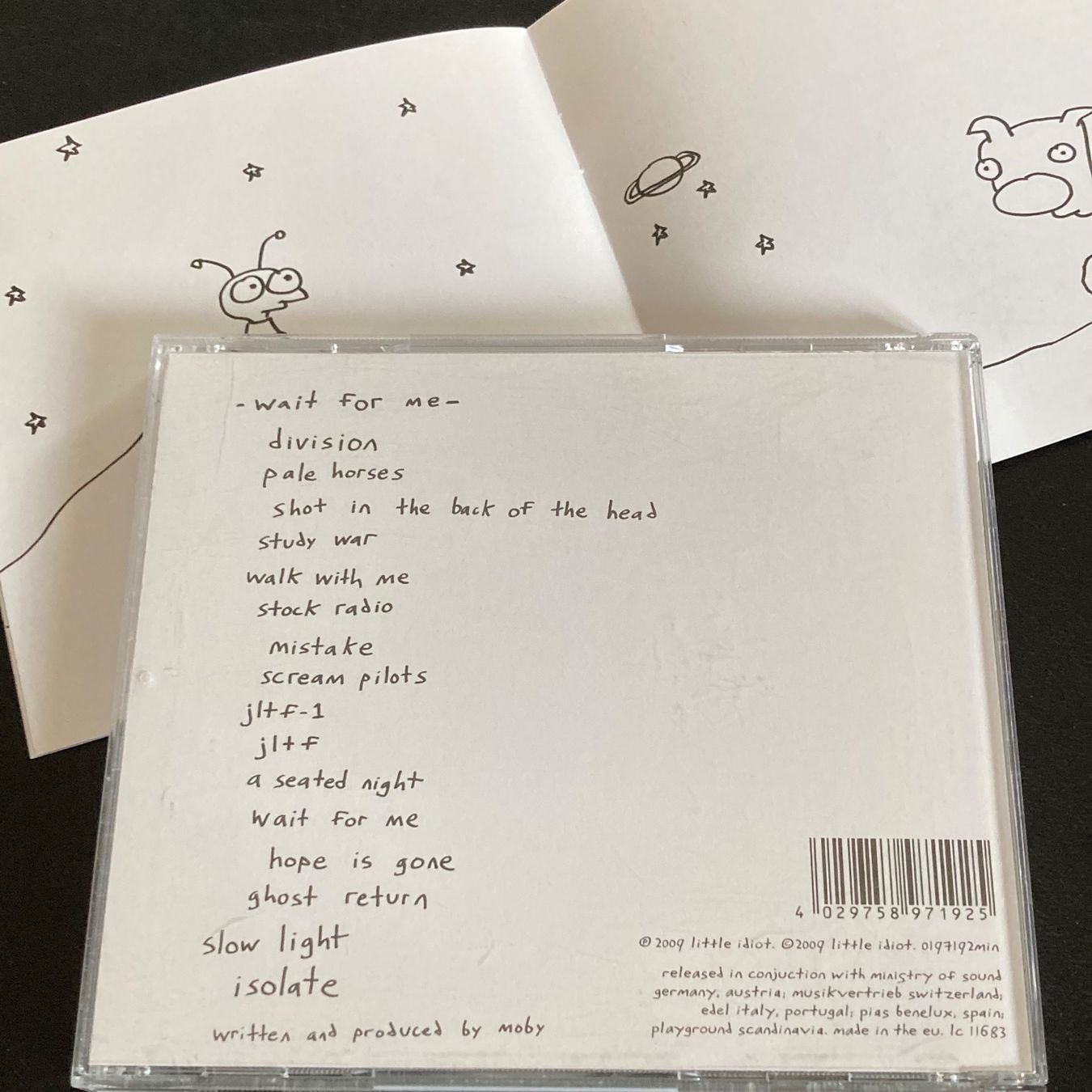 CDs: Moby - Wait For Me – Gebraucht aus Bern von Ntsamina 1