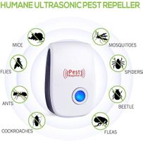 Ratten 4X Ultraschall Mäuseschreck Abwehr Schädlingsbekämpfe