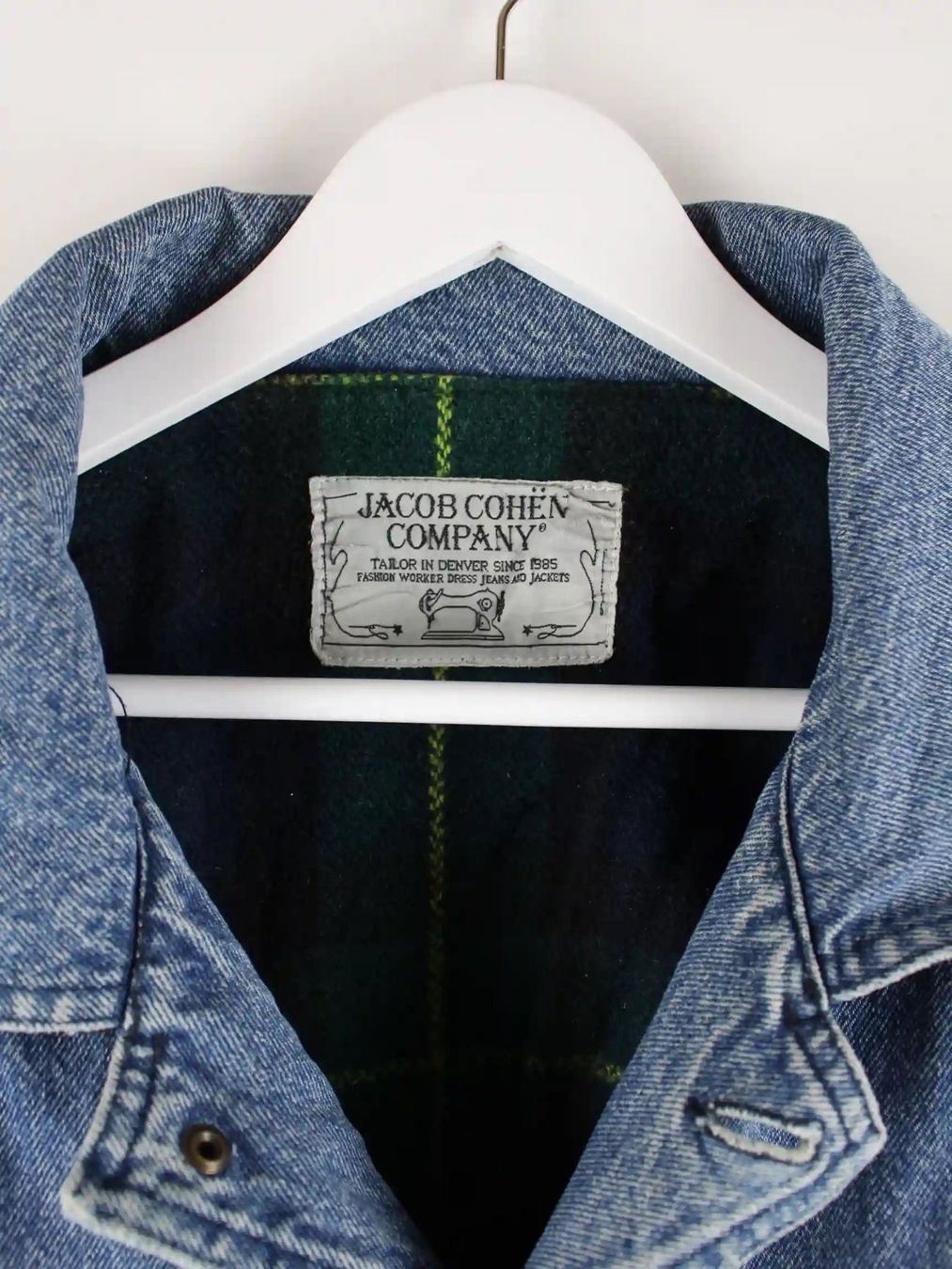 Jacob Cohën Giacche: Jacob Cohën Jeansjacke – Blau – Usato da Zürich venduto da pannacotta23 4