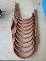 10 Kupfer Dachrinnenhaken 33er