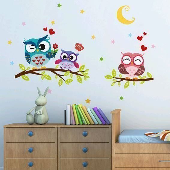 Sticker: Sticker Hiboux Branche Rigolo – Nuovo e nell'imballaggio originale da Gurmels venduto da Swisspod 1