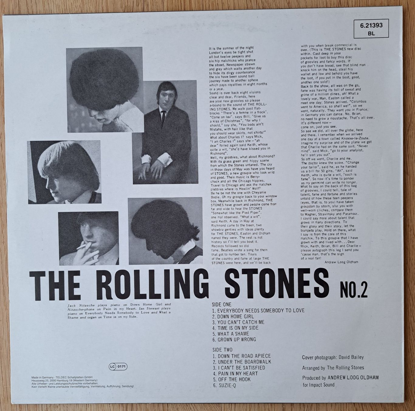 Vinyles: The Rolling Stones - No. 2 – D'occasion à Meggen par Ricardokoch 1