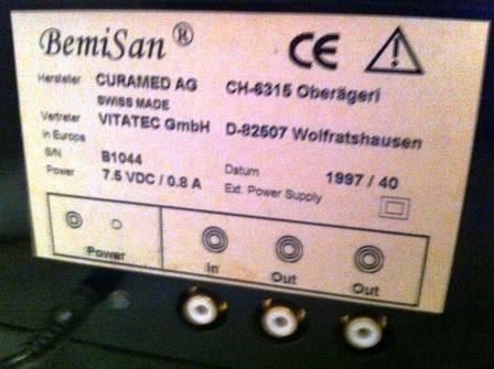 Medizinische Geräte: BIORESONANZ -  BEMISAN - VITATEC – Gebraucht aus Widen von LokiStar 4