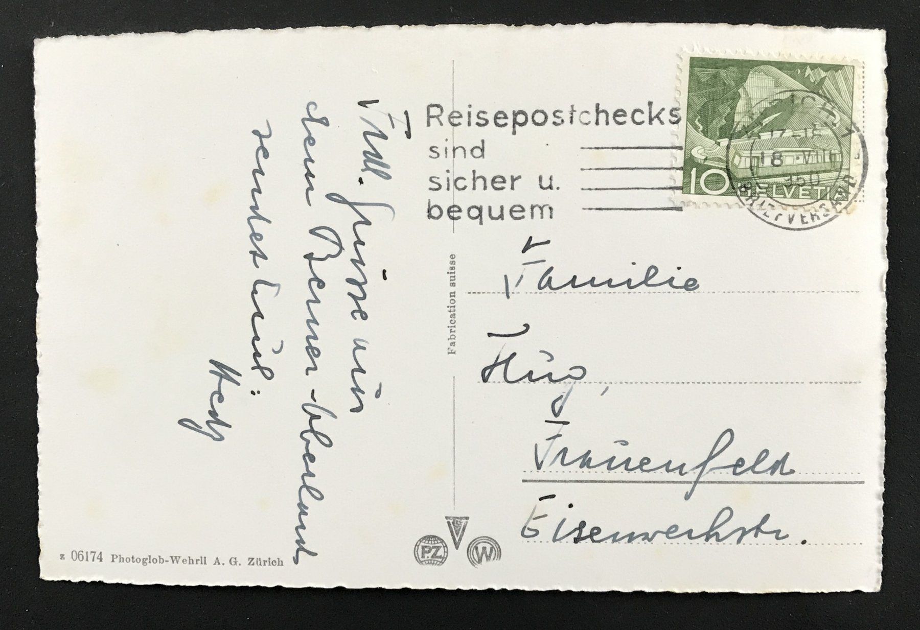 Cartoline postali: ALTE ANSICHTSKARTE INNERKIRCHEN – Usato da Ostermundigen venduto da wini63 1