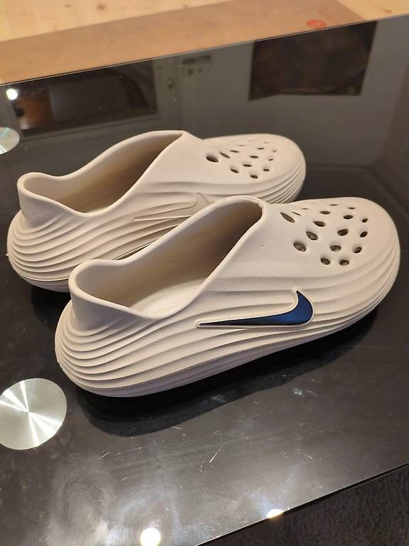 Scarpe da uomo: Nike ReactX Clogs / Slipper /Beige /sehr guter Zustand – Usato da Rorschach venduto da jeykey21
