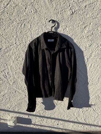 Cropped linen Shirt uniqlo