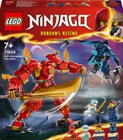 LEGO 71808 NINJAGO Kais Feuermech, Actionfiguren-Spielzeug