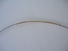 Catenine: Rosa Quarz Edelstahl-Spirale Colliers – Nuovo e nell'imballaggio originale da Suhr venduto da Maxmusic2308 2