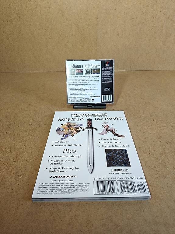 Sony Giochi: Final Fantasy Anthology (PAL-Version) PS1 – Usato da Luzern venduto da MWi_9xw5 2