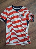 USA Fussball Trikot Nike Gr.M rot-weiss gestreift Sommer