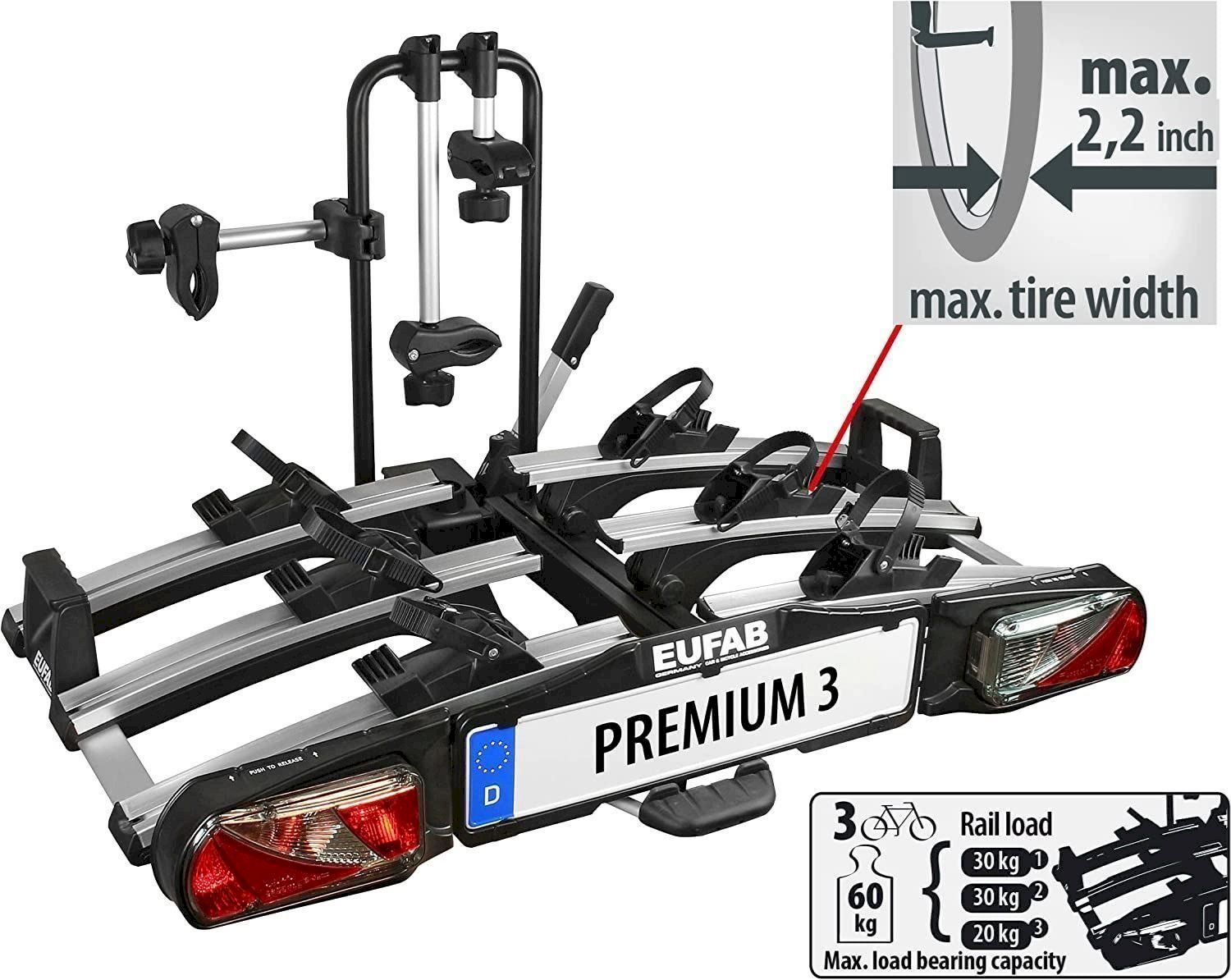 Poutres: Fahrradträger EUFAB Premium III – Neuf avec emballage d'origine à Bottighofen par zaap 1