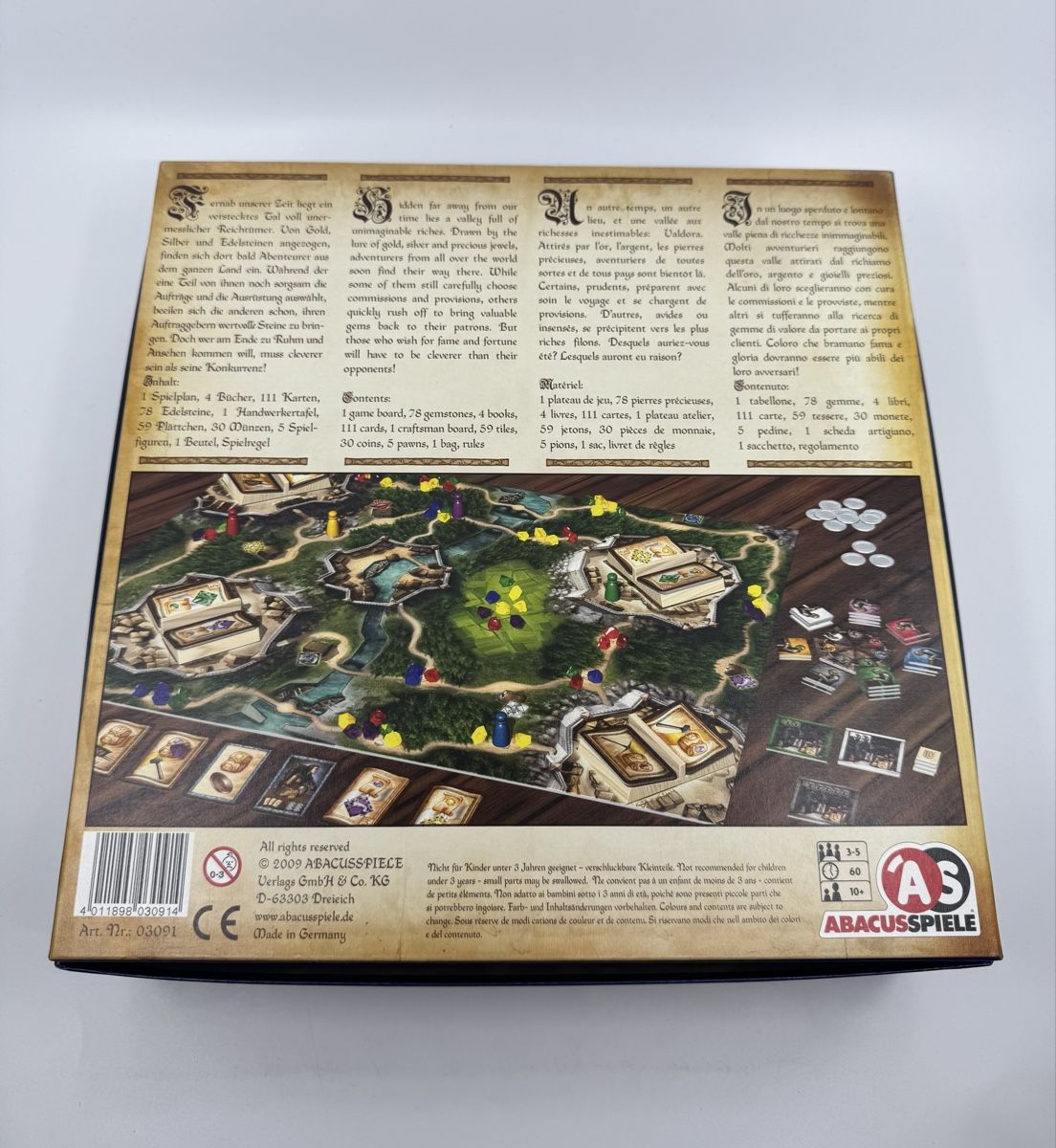 Spiele: Valdora Brettspiel von Abacus Spiele – Gebraucht aus Herisau von Seyashop1 1